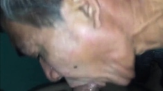 Kissing And Sucking Grandpa