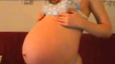 cute pregnant belly